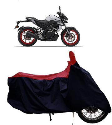 KEDIT Two Wheeler Cover for Yamaha(MT 15 New, Red, Black)