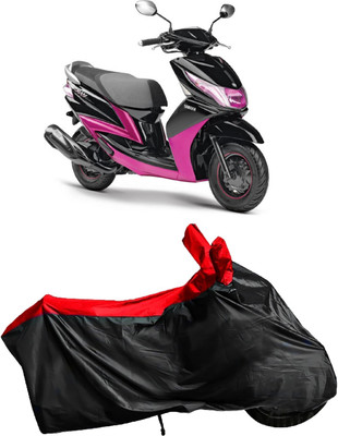 Autofly Waterproof Two Wheeler Cover for Yamaha(Ray Z, Red, Black)