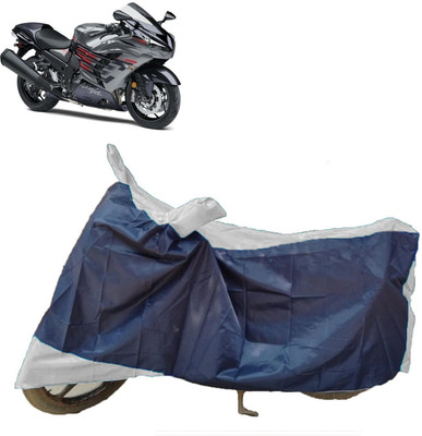 AutoFave Two Wheeler Cover for Kawasaki(Ninja ZX 14R, Multicolor)