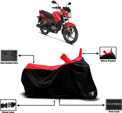 Amexride Two Wheeler Cover for Hero(Glamour, Red)