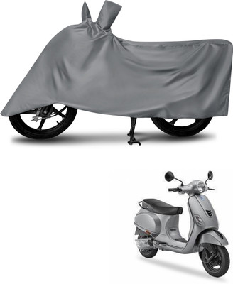 LICATOR Two Wheeler Cover for Vespa(Urban Club, Grey)
