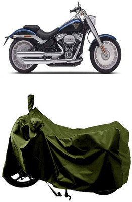 SUGASHRI Waterproof Two Wheeler Cover for Harley Davidson(Legend, Green)
