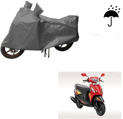 DeepShakshi AUTOMOTIVE Waterproof Two Wheeler Cover for Hero(Pleasure, Grey)