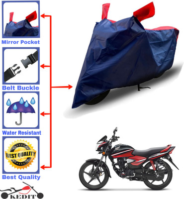 AASHTIK MART Two Wheeler Cover for Honda(CB Shine, Red, Blue)