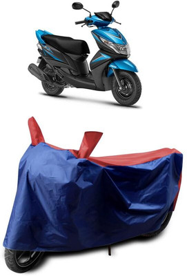 KEDIT Two Wheeler Cover for Yamaha(Ray Z, Red, Blue)