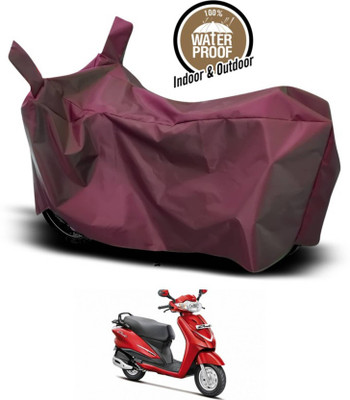 KEDIT Two Wheeler Cover for Hero(Duet, Maroon)