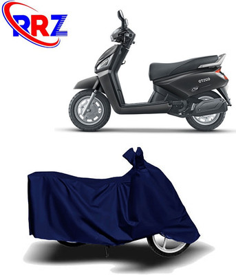 RRZ Two Wheeler Cover for Mahindra(Gusto, Blue)