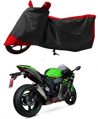 GROFATIK Two Wheeler Cover for Kawasaki(Ninja ZX-10R SE, Red)