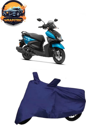 WRAPSTRIC Waterproof Two Wheeler Cover for Yamaha(RayZR 125 Fi, Blue)