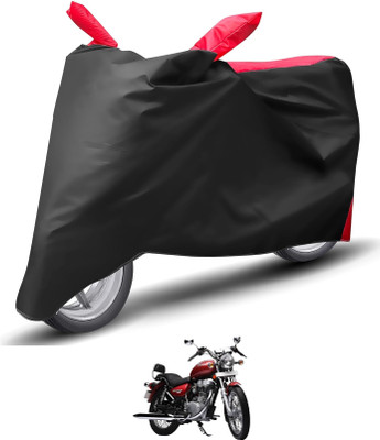 Caronix Waterproof Two Wheeler Cover for Royal Enfield(Thunderbird 500, Red)
