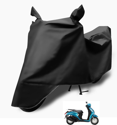 Auto Hub Waterproof Two Wheeler Cover for Yamaha(Fascino, Multicolor)