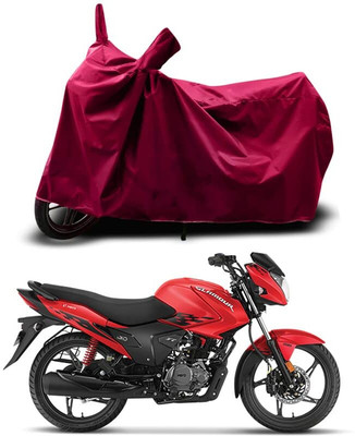 KEDIT Two Wheeler Cover for Hero(Glamour FI, Maroon)