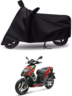 KEDIT Two Wheeler Cover for Aprilia(SR 160, Black)
