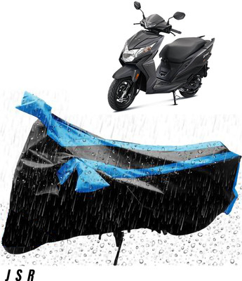J S R Waterproof Two Wheeler Cover for Honda(Dio, Blue)