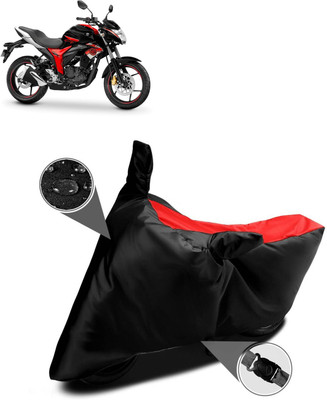 PAGORA Waterproof Two Wheeler Cover for Suzuki(Gixxer Special Edition, Red)