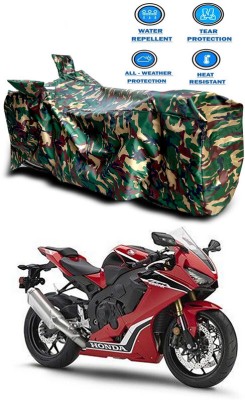 AutoTiger Two Wheeler Cover for Honda(CBR 1000RR, Multicolor)