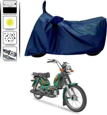 WMIZEXA Waterproof Two Wheeler Cover for TVS(XL 100, Blue)