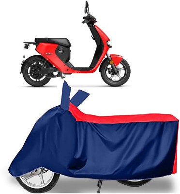 AUTO PEARL Two Wheeler Cover for Vmoto Soco(Super Soco Cumini, Red, Blue)