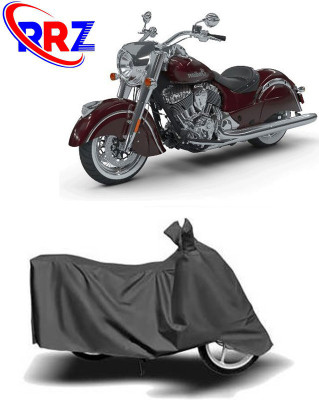RRZ Waterproof Two Wheeler Cover for Indian(Chief Classic, Grey)