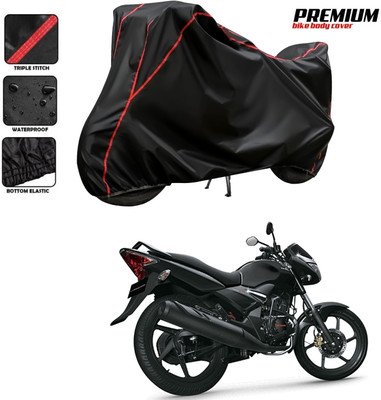 SThanaveX Two Wheeler Cover for Honda(CB Unicorn, Black)