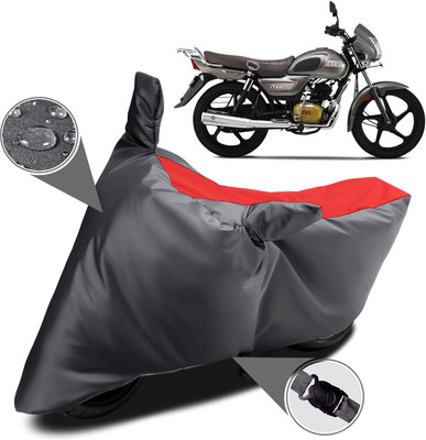Mdstar Waterproof Two Wheeler Cover for TVS(Radeon, Grey)
