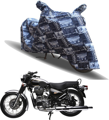 SS FOR YOUR SMART NEEDS Waterproof Two Wheeler Cover for Royal Enfield(Electra 4S, Multicolor)
