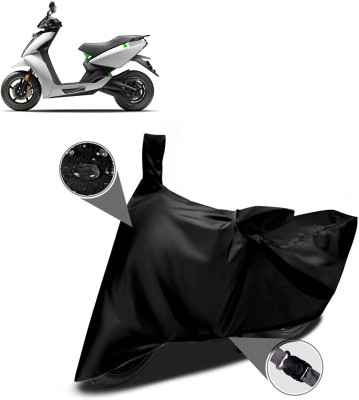 PAGORA Waterproof Two Wheeler Cover for Ather(Black)