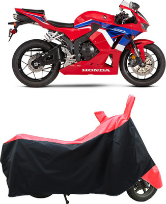 Coxtor Two Wheeler Cover for Honda(CBR 600 RR, Red)