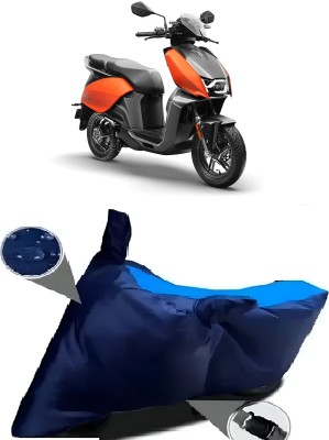 BbcMart Waterproof Two Wheeler Cover for EeVe(Electric Scooter, Blue)