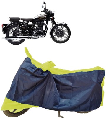 ANTOFY Two Wheeler Cover for Royal Enfield(Classic Chrome, Multicolor)