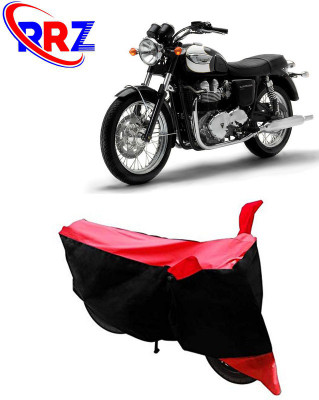 RRZ Waterproof Two Wheeler Cover for Triumph(Street Twin, Black, Red)