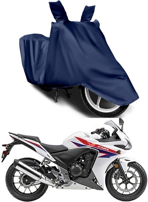 Furious3D Two Wheeler Cover for Honda(CBR500R, Blue)