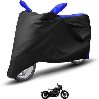 Caronix Waterproof Two Wheeler Cover for JAWA(Perak, Blue)