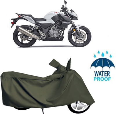 DeepShakshi AUTOMOTIVE Waterproof Two Wheeler Cover for Honda(Green)