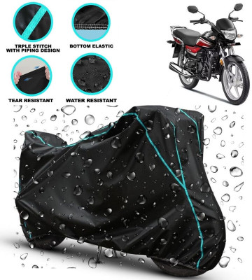 kerwa Waterproof Two Wheeler Cover for Honda(CD 110 Dream, Black)