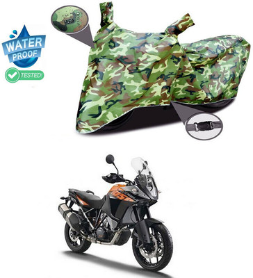 LIFE TO HUB Waterproof Two Wheeler Cover for KTM(1050 Adventure, Multicolor)