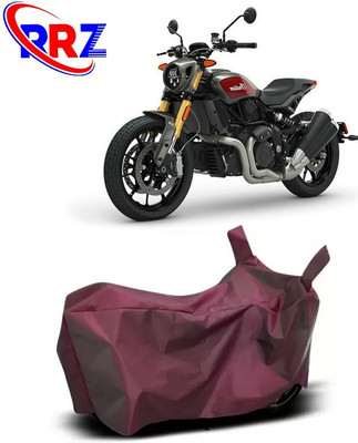 RRZ Waterproof Two Wheeler Cover for Indian(FTR 1200, Maroon)
