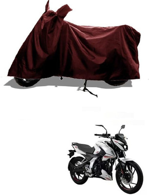 KEDIT Two Wheeler Cover for Bajaj(Pulsar N160, Maroon)