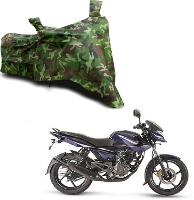 DeepShakshi AUTOMOTIVE Two Wheeler Cover for Bajaj(Pulsar 135 LS DTS-i, Multicolor)