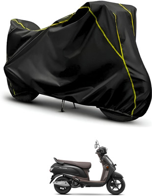 CODOKI Waterproof Two Wheeler Cover for Suzuki(Access 125, Black, Black)