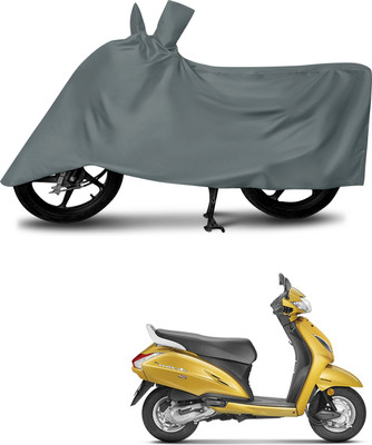 MMSSTAR Waterproof Two Wheeler Cover for Honda(Activa 5G, Grey)
