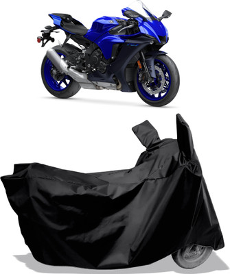 Amexride Two Wheeler Cover for Yamaha(YZF-R1, Black)
