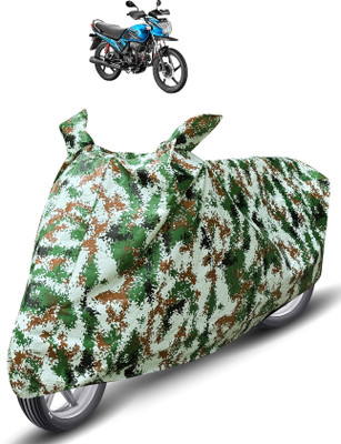 Auto Hub Waterproof Two Wheeler Cover for Hero(Passion Pro, Green)
