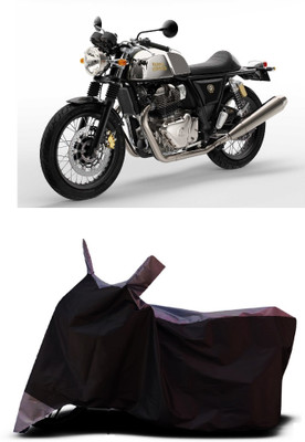 VESMEI Two Wheeler Cover for Royal Enfield(Continental GT 650, Grey)