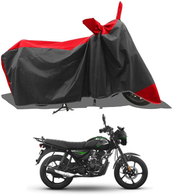 KEDIT Two Wheeler Cover for Bajaj(CT 125X, Red)