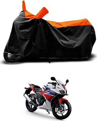 VESMEI Two Wheeler Cover for Honda(CBR300R, Orange)