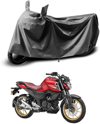 Gali Bazar Waterproof Two Wheeler Cover for Yamaha(FZS-FI BS6, Grey)
