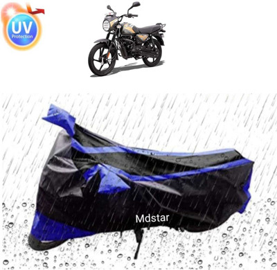 Mdstar Waterproof Two Wheeler Cover for Bajaj(Pulsar NS125 BS6, Blue, Black)