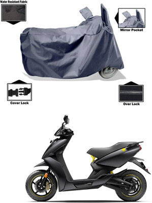 PAGORA Waterproof Two Wheeler Cover for Ather(450 X, Grey)