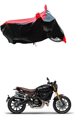 VESMEI Two Wheeler Cover for Ducati(Scrambler 1200 BS6, Red)